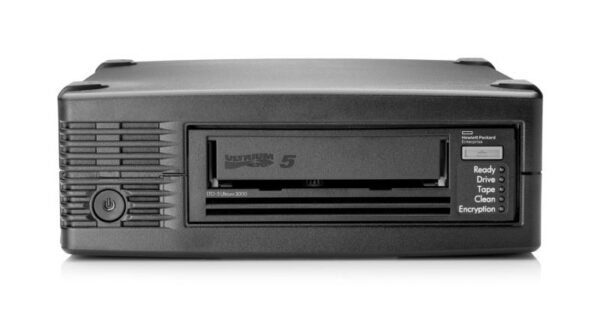HPE StoreEver LTO-5 Ultrium 3000 SAS External Tape Drive - EH958B