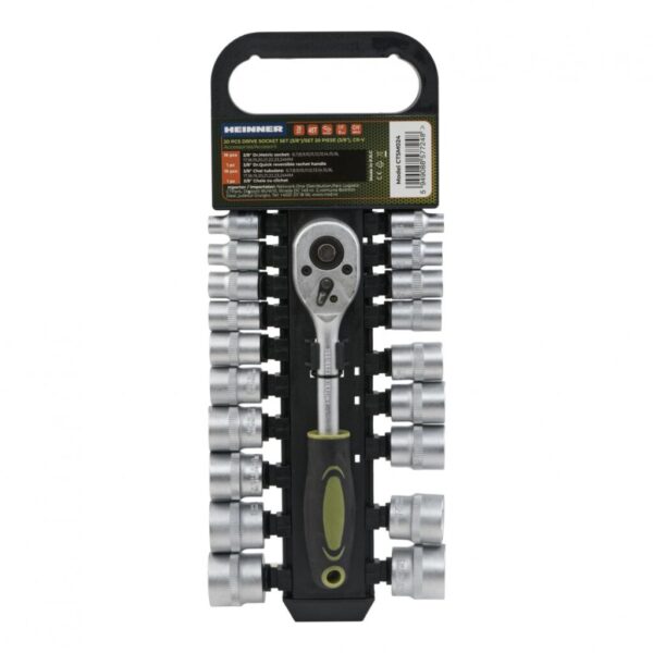 HR SET 20 PIESE 3/8" CR-V - CTSM024