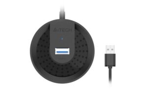 HUB extern A4TECH, porturi USB-A: USB 3.0 x 4, conectare prin USB - HUB-30-BK