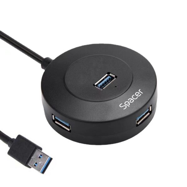 HUB extern SPACER, porturi USB:USB 3.0 X 1, USB 2.0 x 3 - SPHB-USB-4U-02