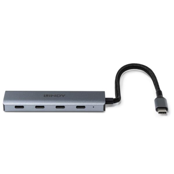 Hub Lindy USB 3.2 4 Port, latime de banda suportata: 10 Gbps - LY-43414