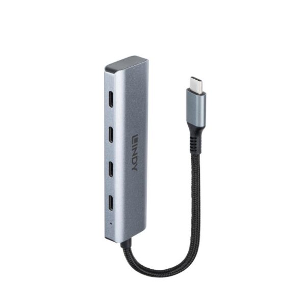 Hub Lindy USB 3.2 4 Port, latime de banda suportata: 10 Gbps - LY-43414