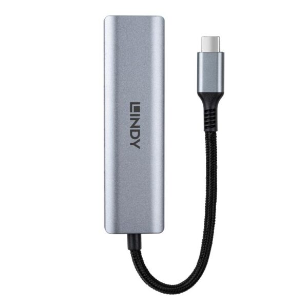 Hub Lindy USB 3.2 4 Port, latime de banda suportata: 10 Gbps - LY-43414