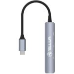 Hub USB 3.1 Tellur, 4 port: 2xUSB 2.0 + 1xUSB-C + 1xUSB 3.0, gri - TLL321051