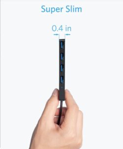 HUB USB Anker 4-in-1, porturi: 4 x USB 3.2 - A7516016 - imagine 3