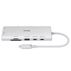 Hub USB-C D-Link Dup-A01 10-In-1, 2X HDMI 4K@60Hz, USB 3.1/3.0