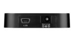 Hub USB D-Link DUB-H4, 4 porturi USB 2.0, negru