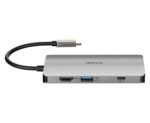 Hub USB DLINK DUB-M810, 8 porturi 3.0, gri