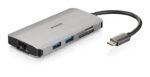 Hub USB DLINK DUB-M810, 8 porturi 3.0, gri