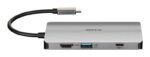Hub USB DLINK DUB-M810, 8 porturi 3.0, gri