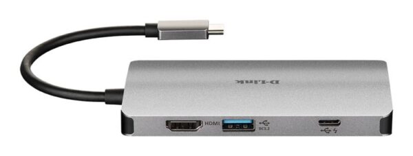 Hub USB DLINK DUB-M810, 8 porturi 3.0, gri