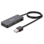 Hub USB Lindy to 4 Port USB 2.0, Input 1x USB 2.0 la 4x USB 2.0 - LY-42986