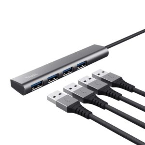HUB USB Trust Halyx, USB-C la 4 x USB-A - TR-24948