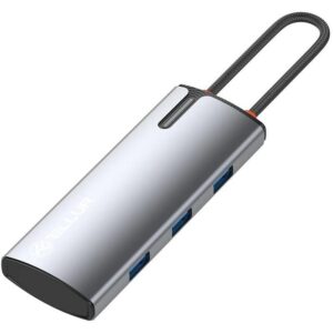 Hub USBC 3.0 Tellur, porturi 1 x HDMI, 3 x USB 3.0, 1 x USB-C - TLL321061