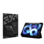 Husa NEXT ONE Rollcase iPad 12.9", silicon, suport stilou - IPAD-AIR4-ROLLBLK