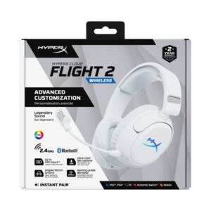 HyperX Cloud Flight 2 WL WHT GAM HS - B5VC5AA