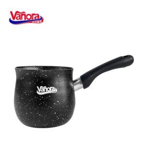 IBRIC ALUMINIU MANER NEGRU 9.5x9.2 CM, 0.5 L, VANORA HOME - VN-SYN-AUC05