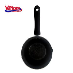 IBRIC ALUMINIU MANER NEGRU 9.5x9.2 CM, 0.5 L, VANORA HOME - VN-SYN-AUC05