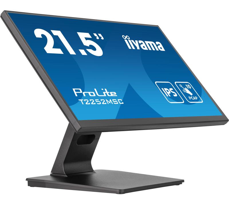 iiyama ProLite T2252MSC-B2. Display diagonal: 54.6 cm (21.5")-01 iiyama ProLite T2252MSC-B2. Display diagonal: 54.6 cm (21.5") - imagine 1
