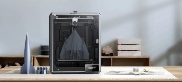 Imprimanta 3D Creality K1 MAX, Tehnologie FDM, viteza printare 600mm/s