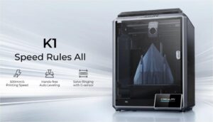Imprimanta 3D Creality K1, Tehnologie FDM, viteza printare 600mm/s