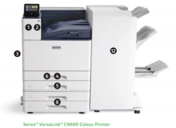 Imprimanta laser color Xerox Phaser C9000V_DT, Dimensiune: SRA3