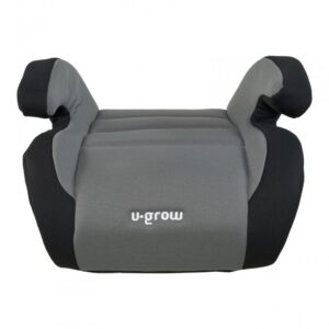Inaltator auto 125-150, omologare R129 cu isofix, negru/gri, U-Grow - UG-HB53B-GREY