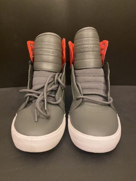 INCALTAMINTE SUPRA SKYTOP IV LIGHT GREY/WHITE/CHARCOAL, 45 - S99022-45