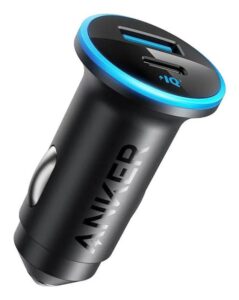 Incarcator auto Anker 323 52.5W negru - A2735G11