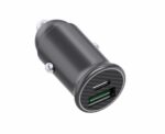 Incarcator auto cu USB-A si USB-C, DC12V IN, (PD3.0) - SRXA-CC30 Incarcator auto cu USB-A si USB-C, DC12V IN, (PD3.0) - SRXA-CC30