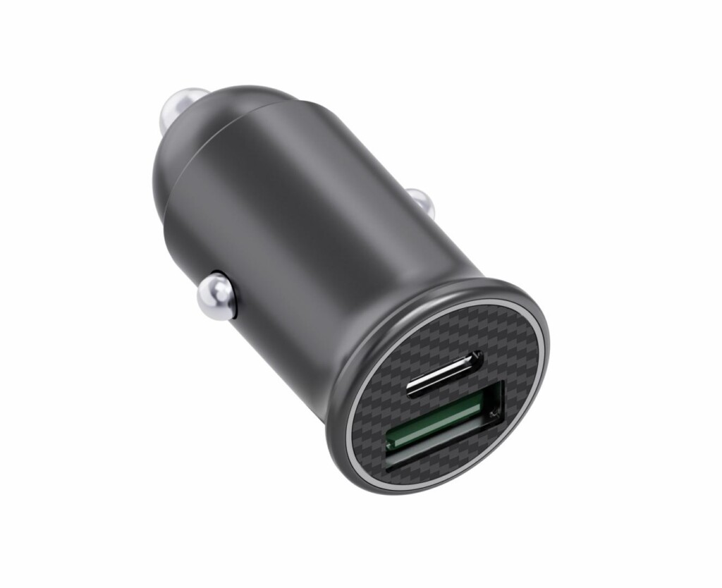Incarcator auto cu USB-A si USB-C, DC12V IN, (PD3.0) - SRXA-CC30 Incarcator auto cu USB-A si USB-C, DC12V IN, (PD3.0) - SRXA-CC30
