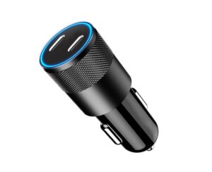 Incarcator auto Lemontti fast Charge Type-C PD, 60W, USB-C 30W - LEMIAFCPDN