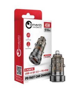 Incarcator auto Lemontti putere iesire 45W, dual Port PD - LIAQCPD45WTN - imagine 2