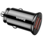 Incarcator Baseus Circular QC 30W, negru - CCALL-YD01 - imagine 2