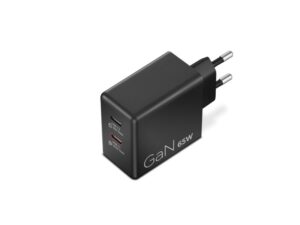 Incarcator Lenovo Dual USB-C 65W GaN; Port de incarcare: 2x USB-C - G0A6065BEU