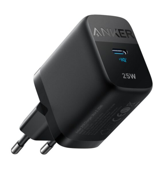 Incarcator retea Anker "312" 25W, PowerIQ, 1 x USB Type-C, negru - A2642G11