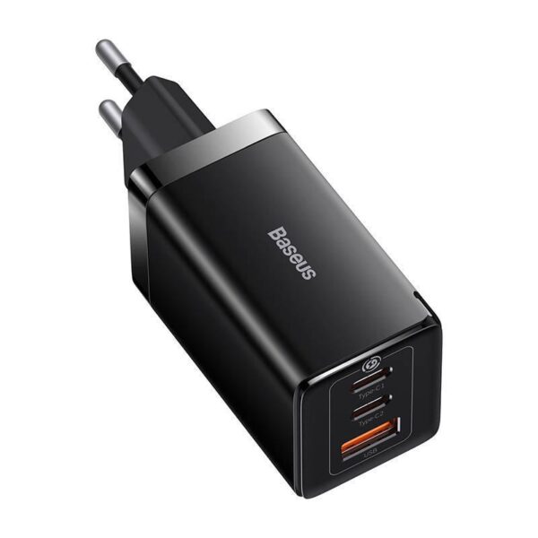 Incarcator retea Baseus GaN5 PRO, Quick Charge 65W, 2 porturi USB PD - CCGP120201