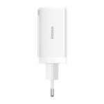 Incarcator retea Baseus GaN5 PRO, Quick Charge 65W, 2 porturi USB PD - CCGP120202