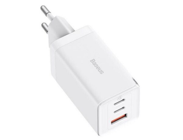 Incarcator retea Baseus GaN5 PRO, Quick Charge 65W, 2 porturi USB PD - CCGP120202