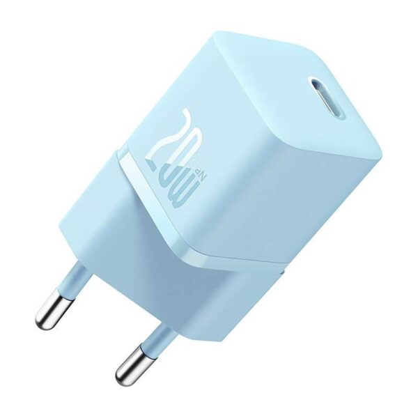 Incarcator Retea Baseus Mini, albastru - CCGN050103