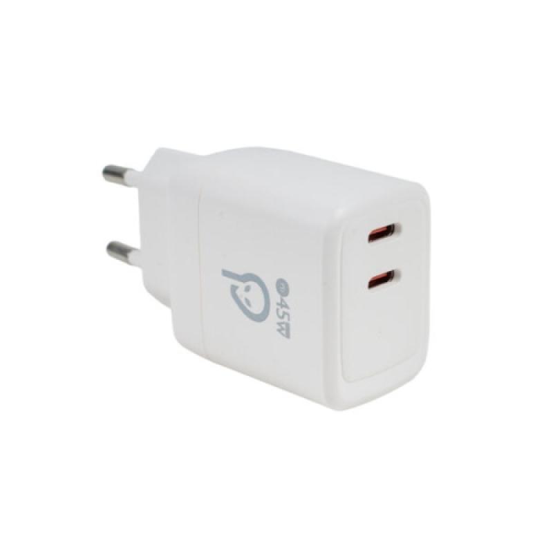 Incarcator retea SPACER Power Delivery, GaN, 2 x USB - SPAR-TYPECQ-03-01 Incarcator retea SPACER Power Delivery, GaN, 2 x USB - SPAR-TYPECQ-03 - imagine 1