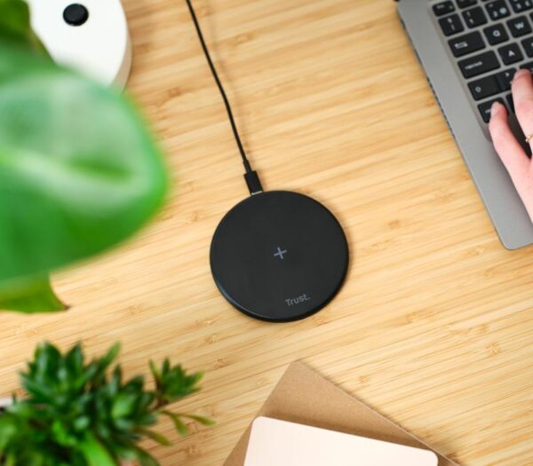 Incarcator Trust wireless Viro Fast, 20W, negru - TR-24784