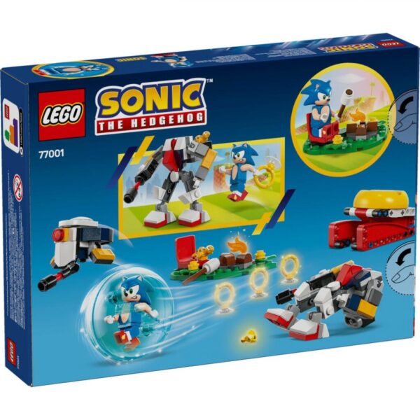 INFRUNTARE LA FOCUL DE TABARA AL LUI SONIC, LEGO77001