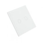 Intrerupator dublu cu touch PNI SH202 din sticla, alb cu LED indicator - PNI-SH202 - imagine 6