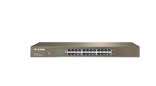 IP-COM 24-Port Gigabit Ethernet Switch, G1024G, unmanaged