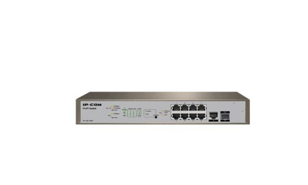 IP-COM PRO-S8-150W, 8 x 10/100/1000 Base-T Ethernet ports (PoE)