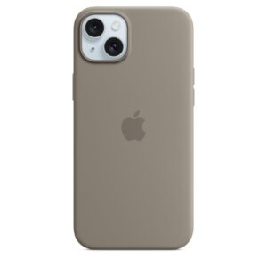 iPhone 15 Plus Silicone Case with MagSafe - Clay - MXQU3ZM/A