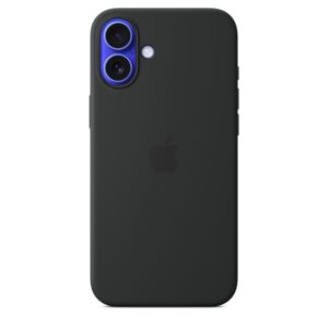 iPhone 16 Plus Silicone Case with MagSafe - Black - MYY93ZM/A