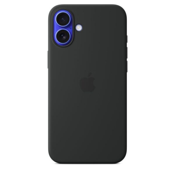 iPhone 16 Plus Silicone Case with MagSafe - Black - MYY93ZM/A