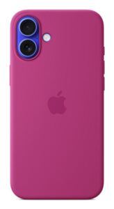 iPhone 16 Plus Silicone Case with MagSafe - Fuchsia - MYYE3ZM/A